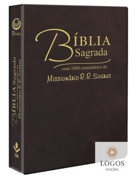 Bíblia Sagrada com 1800 comentários do missionário R.R. Soares. 7898521808334. R.R. Soares