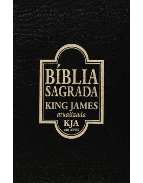 Bíblia King James Atualizada - 400 anos - capa preta
