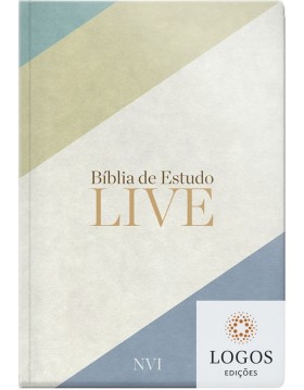 Bíblia de Estudo Live - NVI - letra grande - capa Flow. 9786556552033